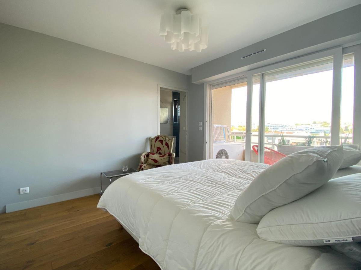 T3 Climatise Villa Juana Avec Parking Et Proche Plage Antibes Exterior foto
