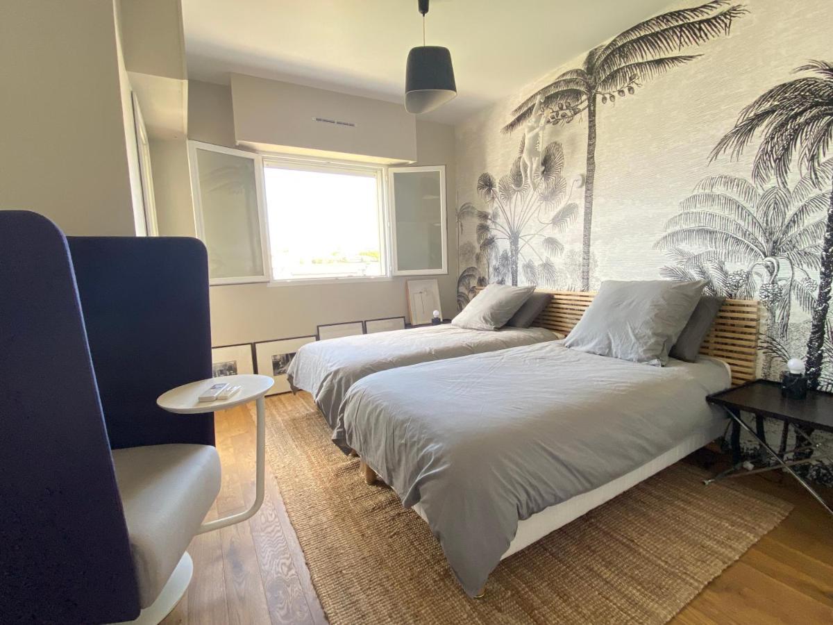 T3 Climatise Villa Juana Avec Parking Et Proche Plage Antibes Exterior foto